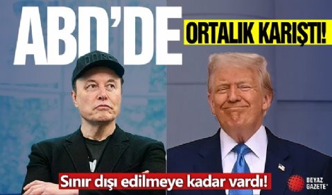 Trump ile Musk arasında tansiyon zirvede: Sınır dışı edilmeye kadar vardı! ABD’de ortalık karıştı