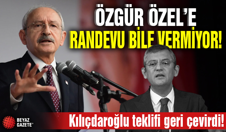 CHP'de yeni tartışma! Özel'e randevu bile vermiyor.