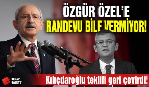 CHP'de yeni tartışma! Özel'e randevu bile vermiyor.