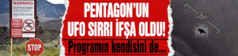 Pentagon’un UFO sırrı ifşa oldu: Gizli silah programlarını gizliyorlarmış