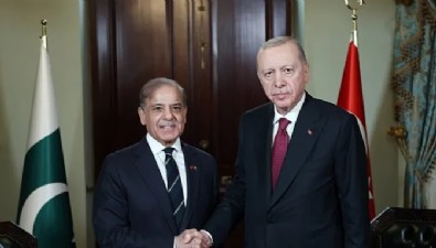 Başkan Erdoğan, Şahbaz Şerif ile görüştü!