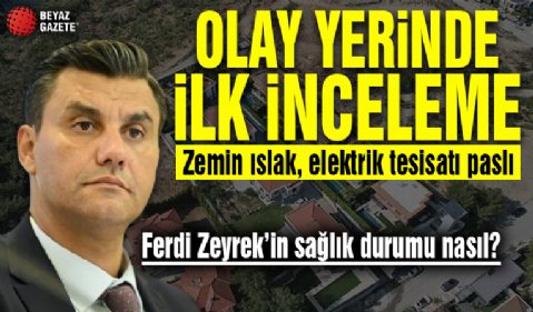 Belediye Başkanı Ferdi Zeyrek yaşam savaşı veriyor! Olay yerinde ilk inceleme: İhmal mi kaza mı?