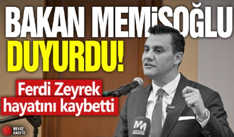 Manisa Büyükşehir Belediye Başkanı Ferdi Zeyrek hayatını kaybetti.