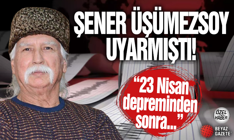 Şener Üşümezsoy uyarmıştı! Bursa Gemlik'te meydana gelen deprem sonrası o sözleri akıllara geldi.