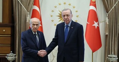 Cumhurbaşkanı Erdoğan Bahçeli'yi kabul etti Haberi