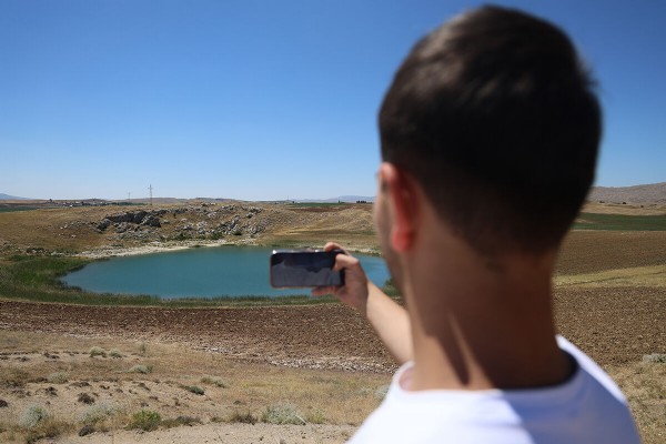 Kene korkusundan gidemiyorlar! Doğanın gözleri sessizliğe büründü
