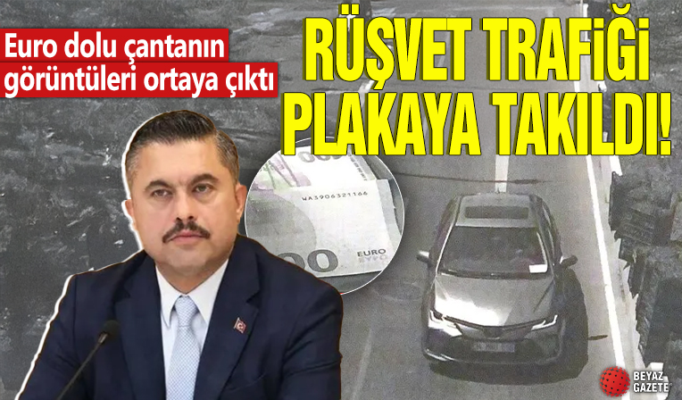 CHP'li Şile Belediyesi'ndeki rüşvet trafiği plakaya takıld! Euro dolu çanta görüntüleri ortaya çıktı