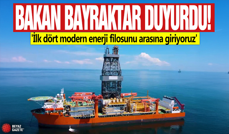Bakan Bayraktar duyurdu! 'İlk dört modern enerji filosunu arasına giriyoruz'