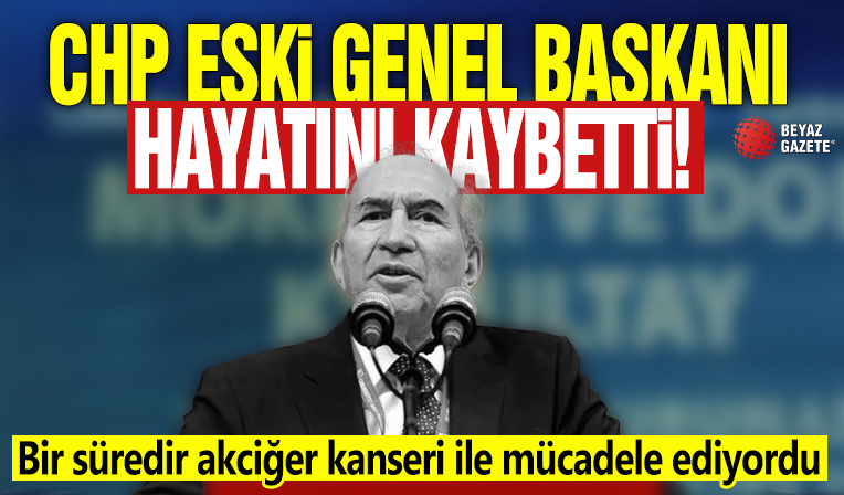 Eski CHP Genel Başkanı Altan Öymen hayatını kaybetti