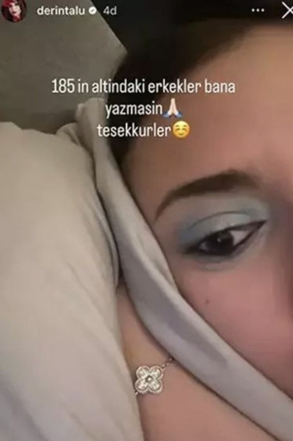 Derin Talu'nun boy takıntısı