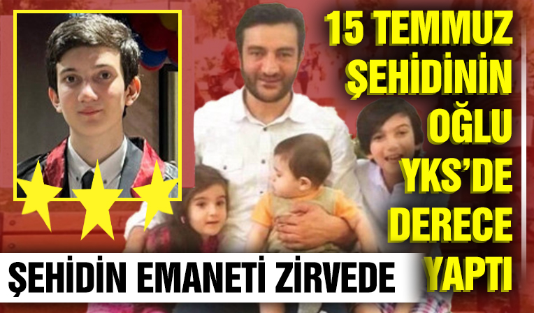 Şehidin Emaneti Zirvede: Ali Cihad Kantarcı YKS’de Türkiye 577’ncisi Oldu