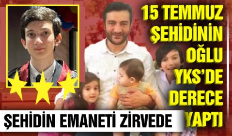 Şehidin Emaneti Zirvede: Ali Cihad Kantarcı YKS’de Türkiye 577’ncisi Oldu