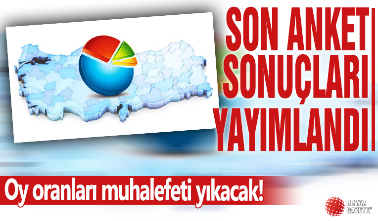 Son Seçim Anketi Açıklandı: Bugün Seçim Olsa Hangi Parti Önde?