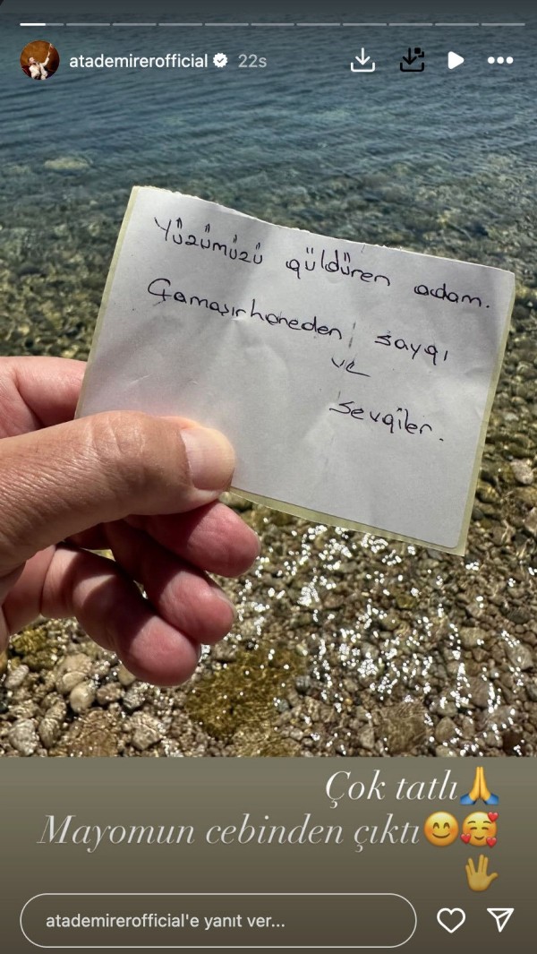 'Yüzümüzü güldüren adam'