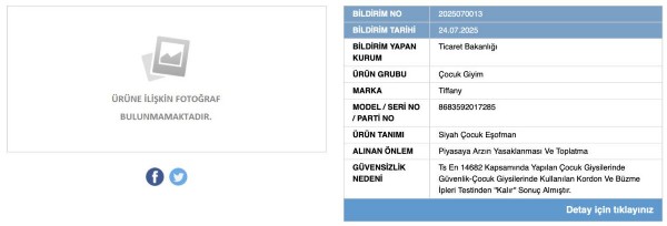 Piyasadan acil toplatılıyor! Bakanlık o ürünün satışını yasakladı