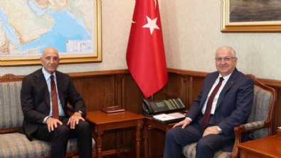 Bakan Güler, ABD'nin Ankara Büyükelçisi Barrack'ı kabul etti