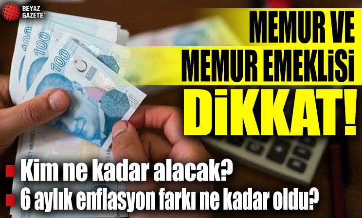 Memur zammı belli oldu: Polis, öğretmen, doktor ve hemşire ne kadar zam alacak? En düşük memur maaşı kaç lira oldu?