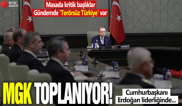 Milli Güvenlik Kurulu bugün toplanıyor! Gündemde 'Terörsüz Türkiye' var