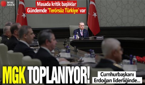 Milli Güvenlik Kurulu bugün toplanıyor! Gündemde 'Terörsüz Türkiye' var
