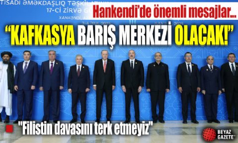 Başkan Erdoğan, Azerbaycan'da: EİT'nin 17. Zirvesi'ne katılıyor