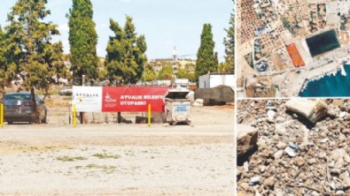 CHP’li Ayvalık Belediyesi, tarihi mezarlığı otoparka çevirdi!