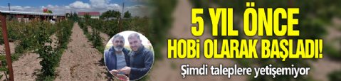 5 yıl önce hobi olarak başladı! Şimdi taleplere yetişemiyor