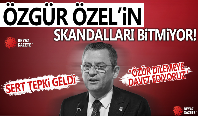 Türkiye Basın Federasyonu'ndan Özgür Özel'e sert tepki! 'Özür dilemeye davet ediyoruz!'