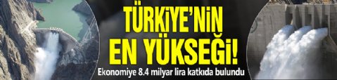 Türkiye'nin en yükseği! Ekonomiye 8.4 milyar lira katkıda bulundu
