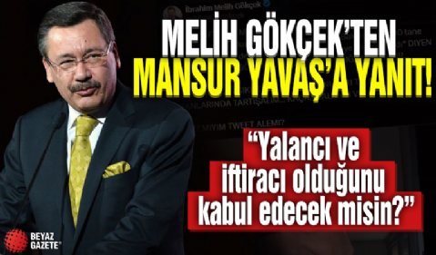 Mansur Yavaş'ın sözlerine Melih Gökçek'ten yanıt! 'Külliyen yalan'
