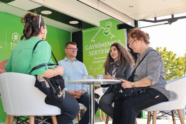 GAYRİMENKUL SERTİFİKASI BİLGİLENDİRME TIR VE ÇADIRLARI İSTANBUL’DA VATANDAŞLARA BULUŞMAYA BAŞLADI