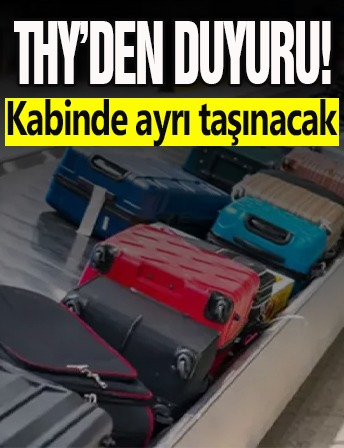 THY'den duyurdu! Kabinde ayrı taşınacak