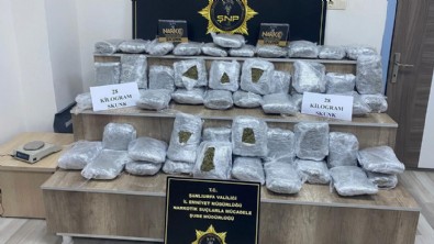 Siverek’te 28 kilo skunk ele geçirildi: 2 tutuklama