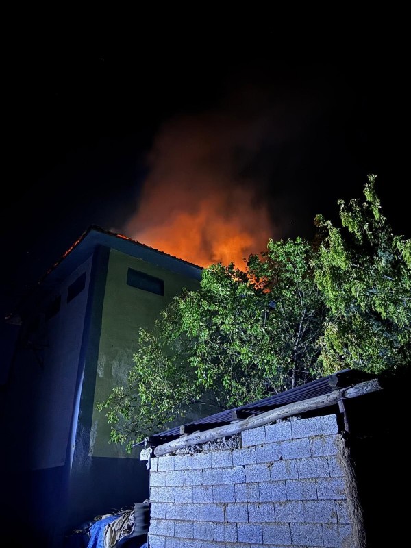 Siirt'te yangın paniği! Söndürme çalışmaları başladı