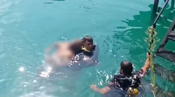 Uyarılara uymadı: Geriye olayın görüntüleri kaldı