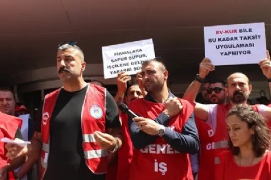 İşçiler isyan etti: CHP’li belediyeye büyük tepki