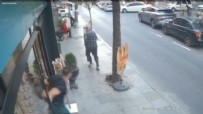 Tacizciye fırıncı tokadı! Yumruklardan kaçamadı Haberi