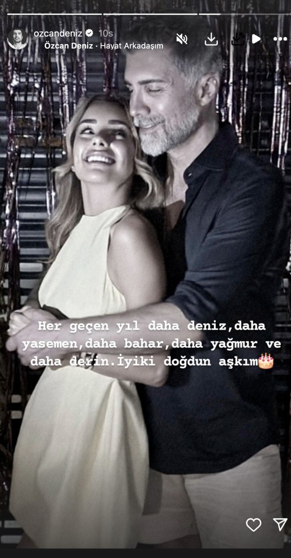 Özcan Deniz'den aşk ilanı