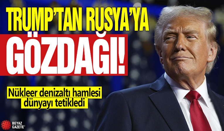Trump'tan Rusya'ya gözdağı! Nükleer denizaltı hamlesi dünyayı tetikledi
