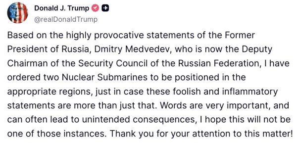 Trump'tan Rusya'ya gözdağı! Nükleer denizaltı hamlesi dünyayı tetikledi