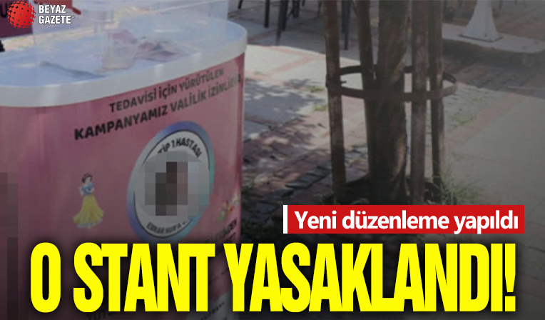 İstanbul'da SMA stantlarına düzenleme: Yasaklandı
