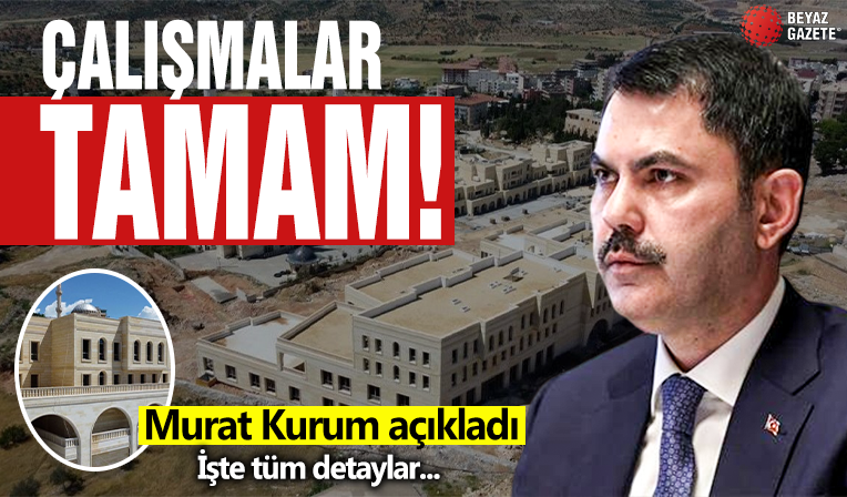 Murat Kurum: Kentsel dönüşümün en güzel örneklerinden biri Mardin Yeşilli'de