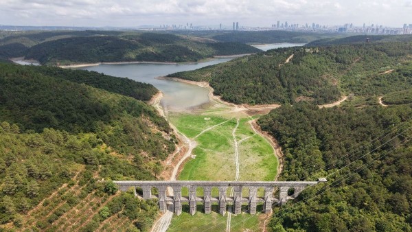 İstanbul'da baraj doluluk oranı yüzde 44'e düştü