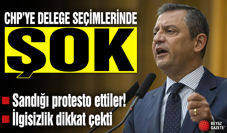 CHP’ye delege seçimlerinde şok