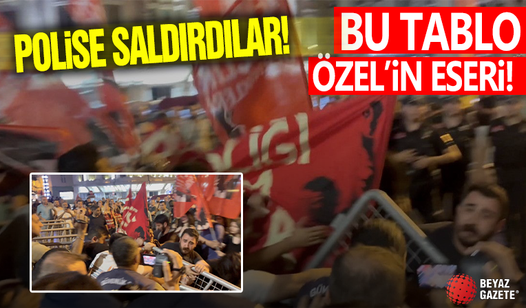 CHP Beyoğlu'nda miting yaptı, eylemciler polise saldırdı