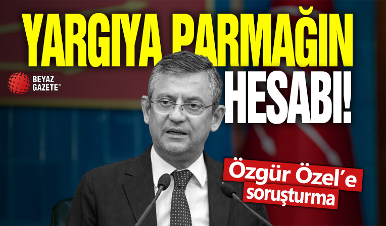 Özgür Özel'e Akın Gürlek soruşturması