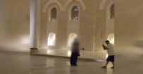 Sosyal medyada büyük tepki topladı: Çamlıca Cami avlusunda ahlaksız görüntüler