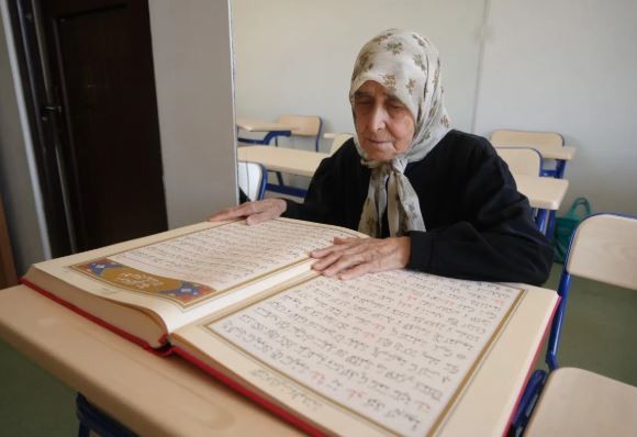 Öğrenmenin yaşı yok! 87yaşında ama...