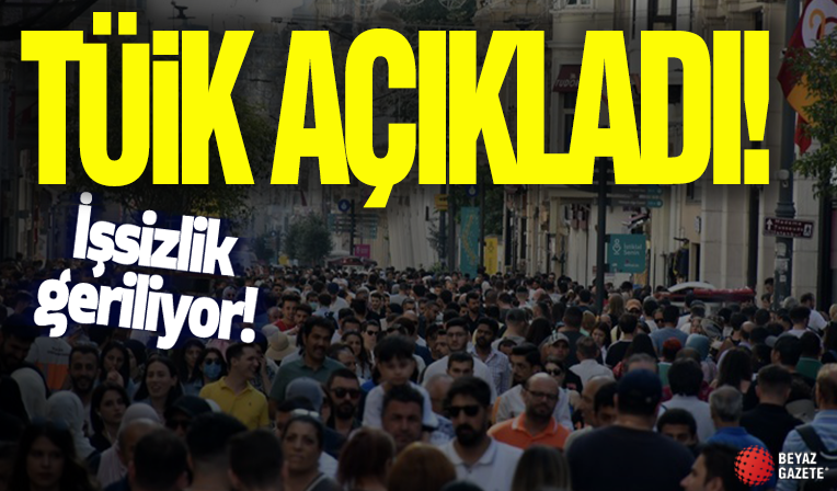 İşsizlik oranı belli oldu