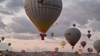  NEVŞEHİR - Balonlar zafer için uçtu! Böyle kutladılar...