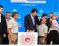  ERDOĞAN TEMEL ATMA TÖRENİ - Bakan Kurum sözünü tuttu! Temel atıldı...